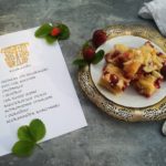 Tradycyjny placek drożdżowy z owocami