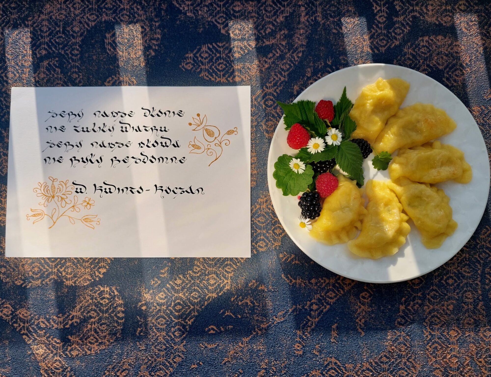 Pierogi z kurdybankiem